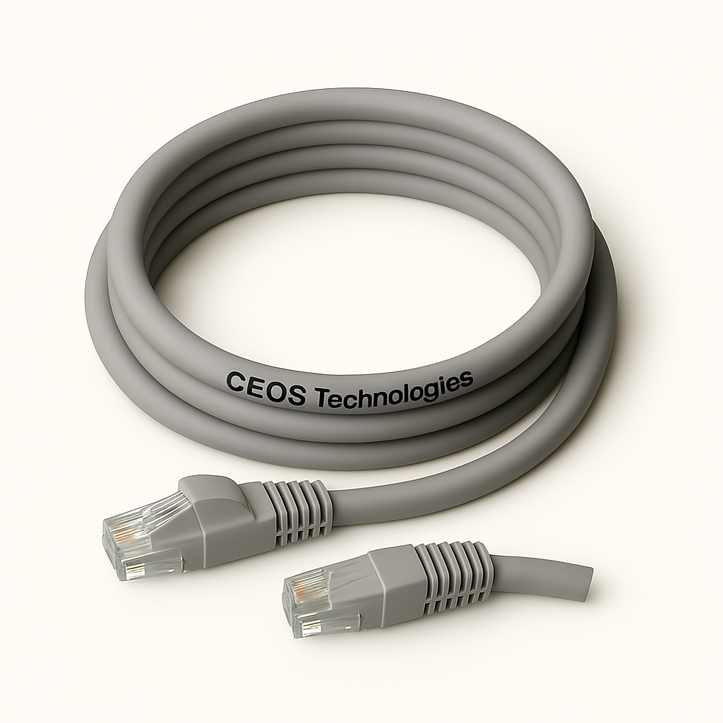 1M CAT patchlead Grey